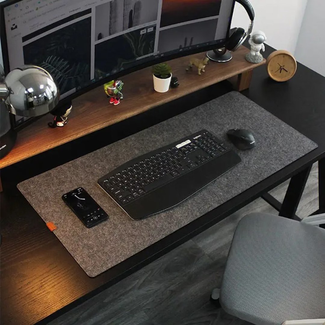 WorkEase Felt Desk Mat