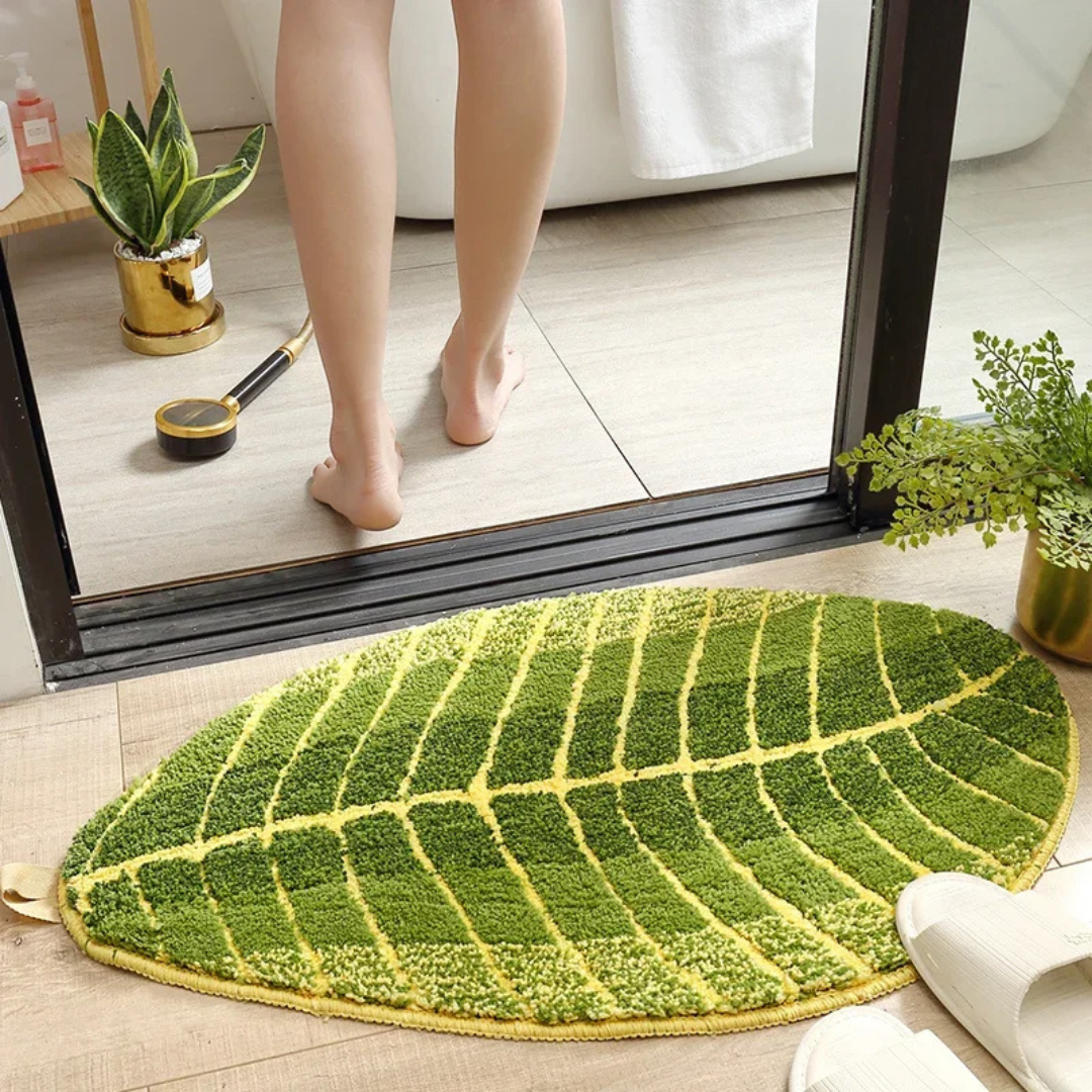 LeafLuxe Bath Mat