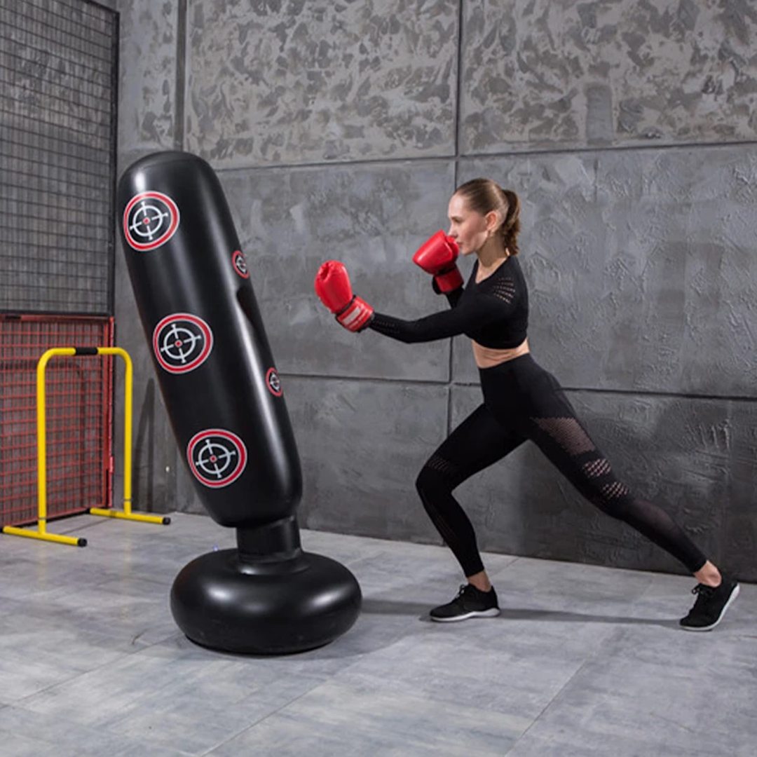 StrikePro Inflatable Kickboxing Bag