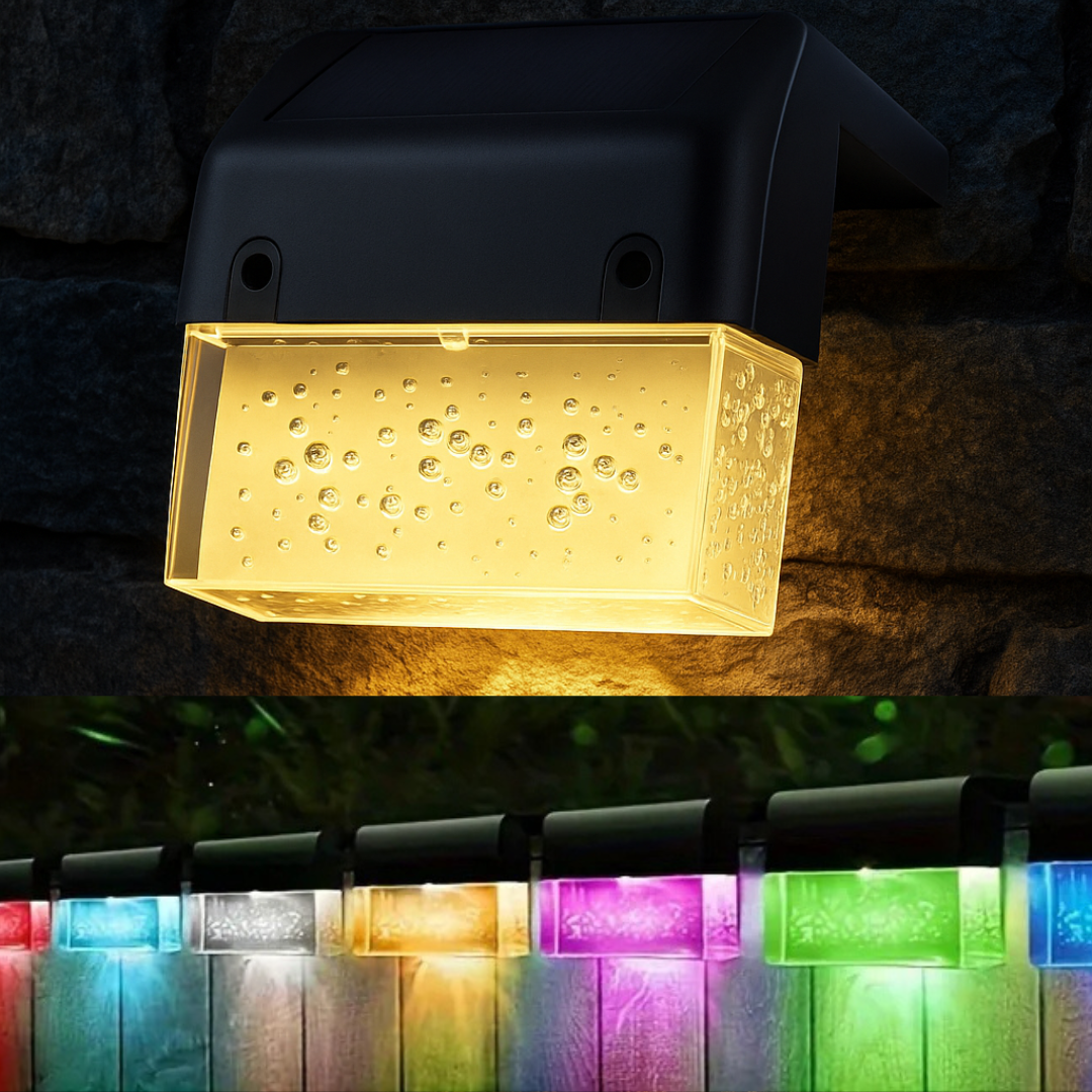 LumaGlow Solar Prism Light