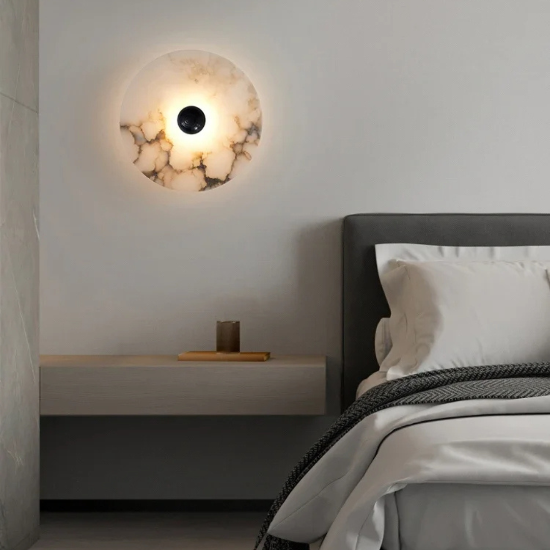 LumaStone Halo Wall Light