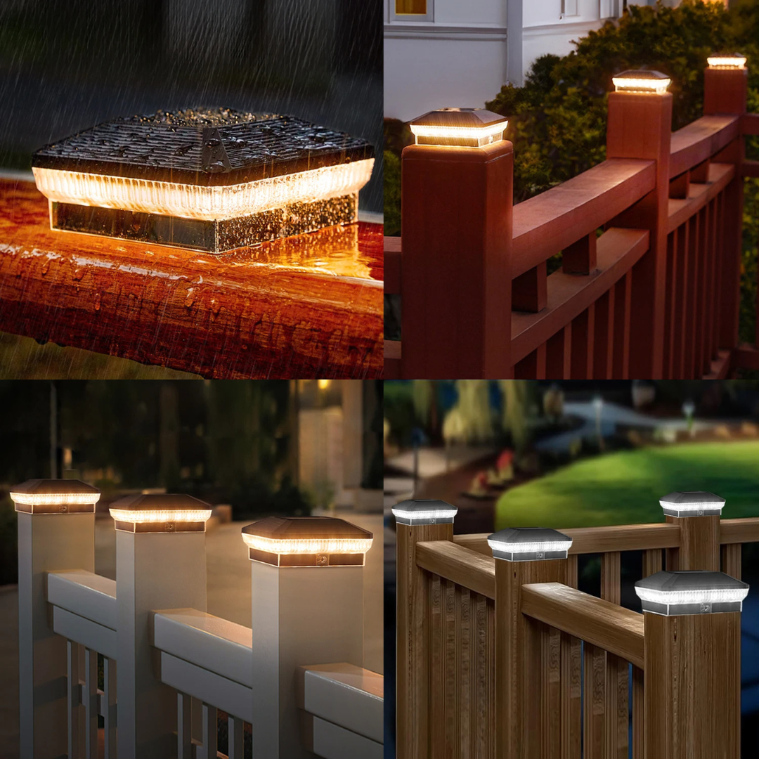 LumaCap Solar Post Lights