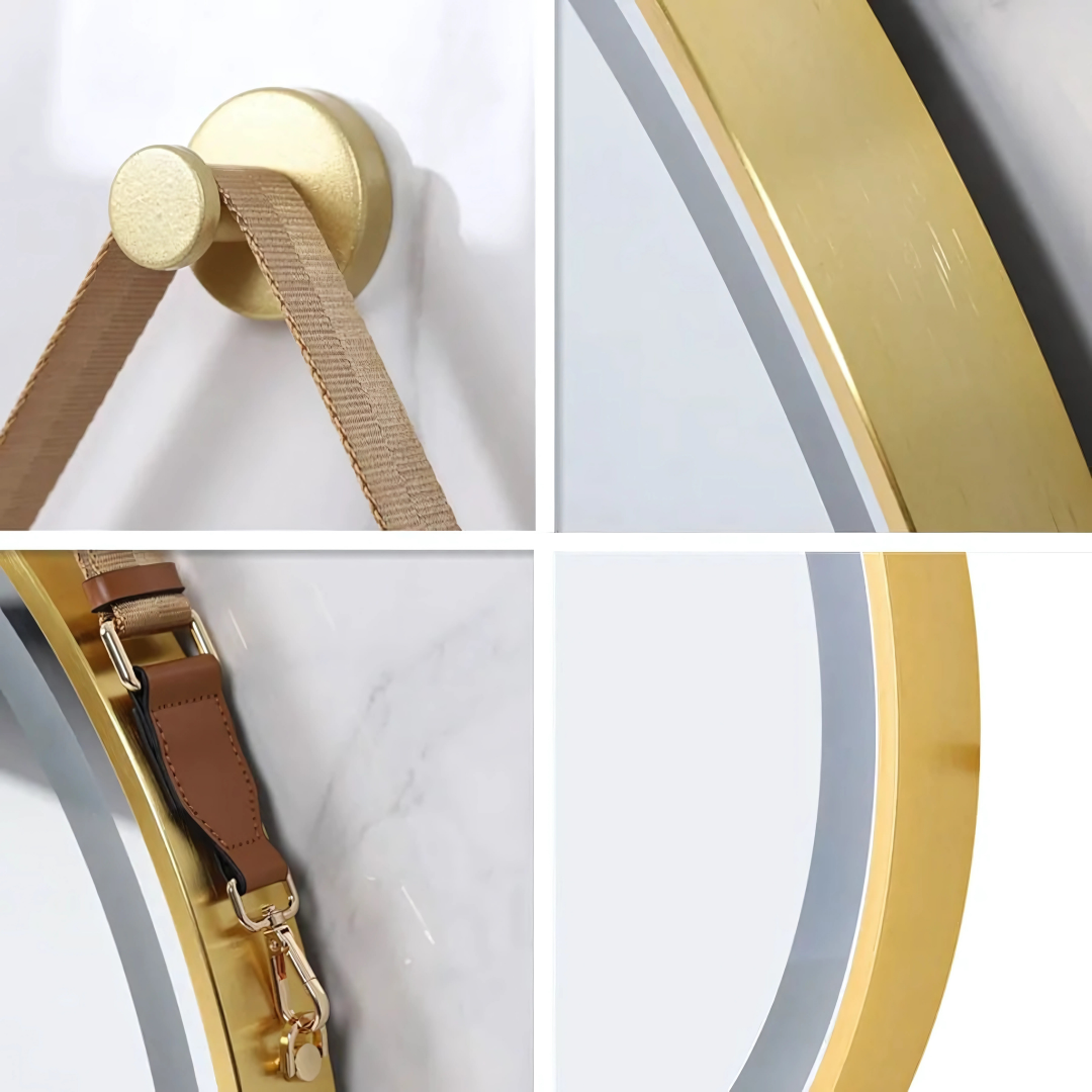 LumiGlide Aura Mirror