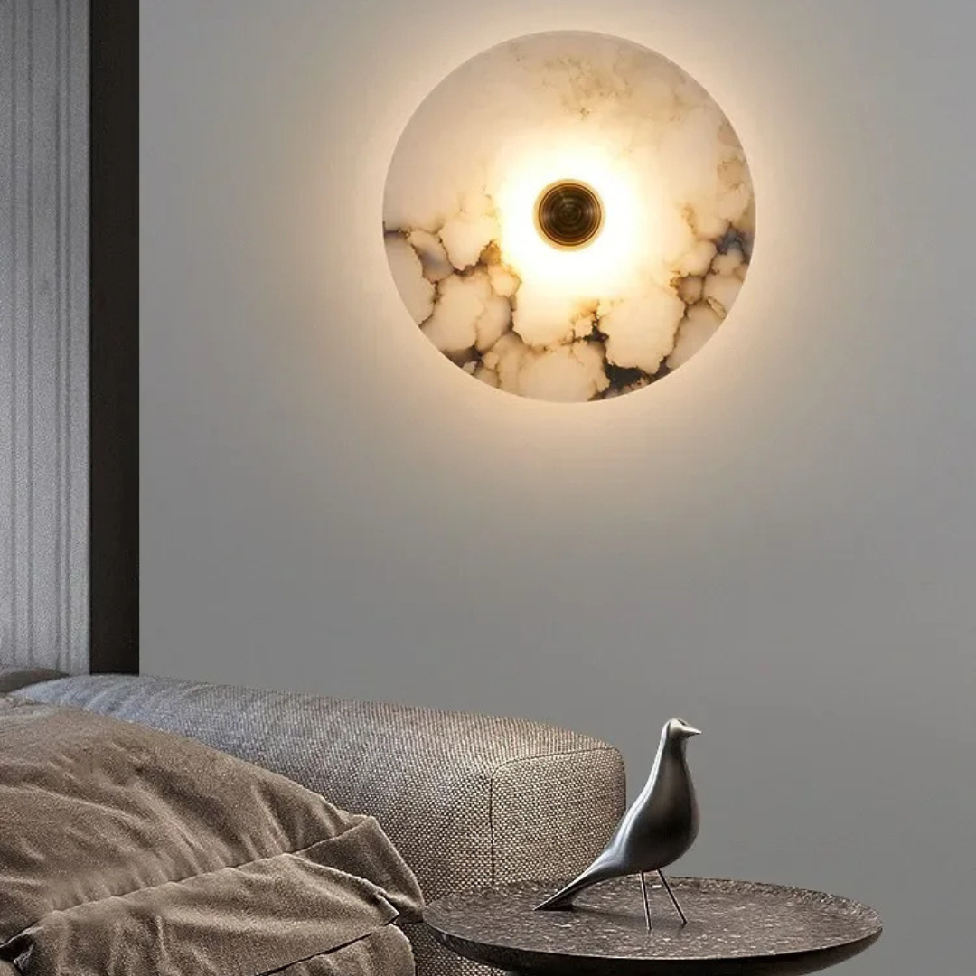 LumaStone Halo Wall Light