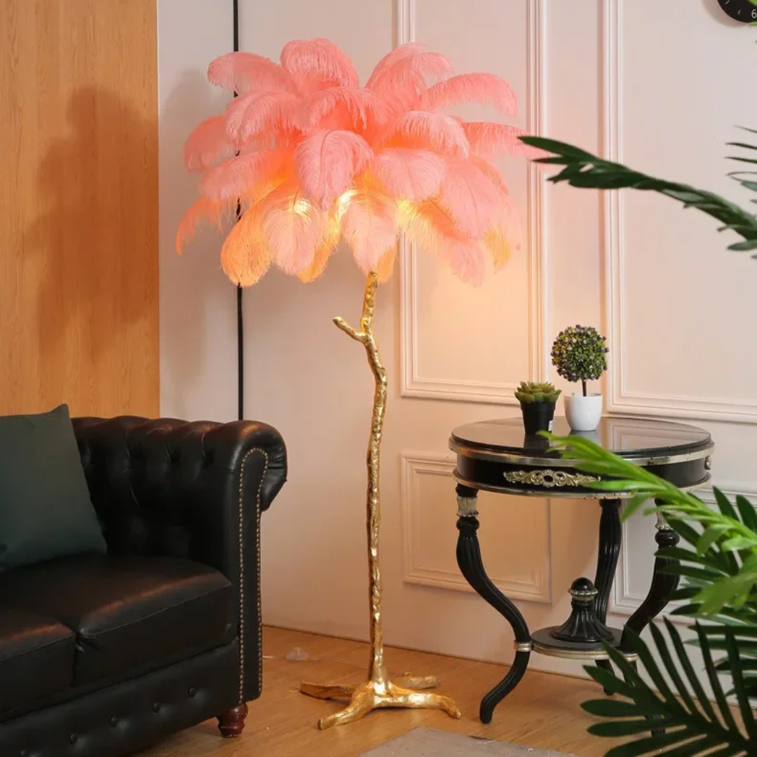 Fleuris Feather Lamp