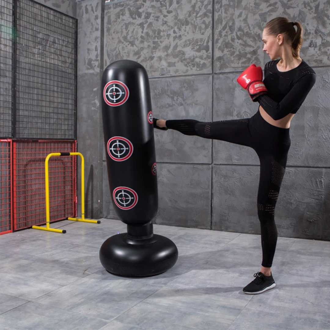 StrikePro Inflatable Kickboxing Bag