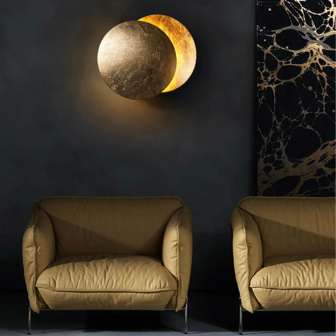 LunaLight Rotating Eclipse Wall Lamp