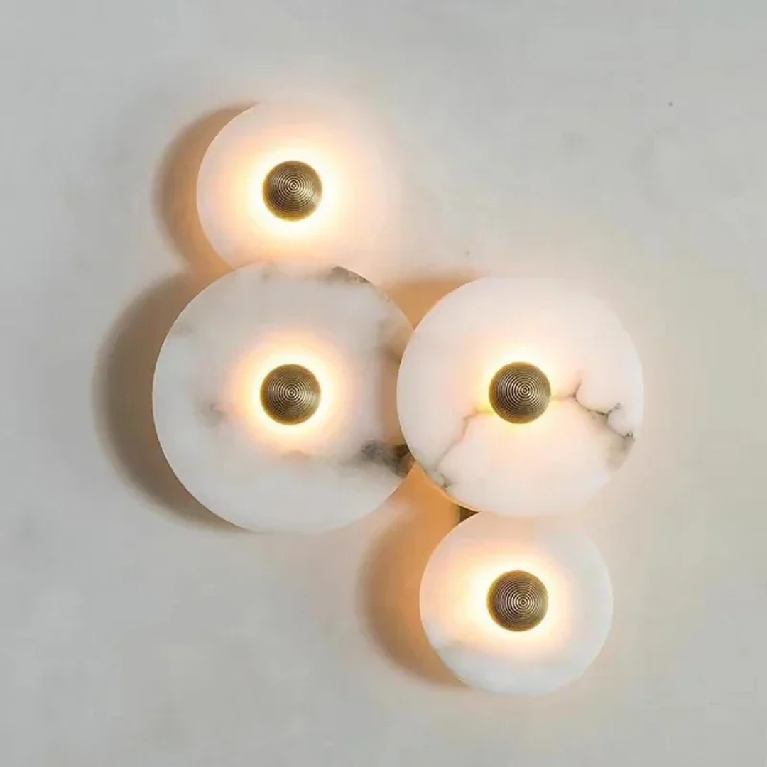 LumaStone Halo Wall Light