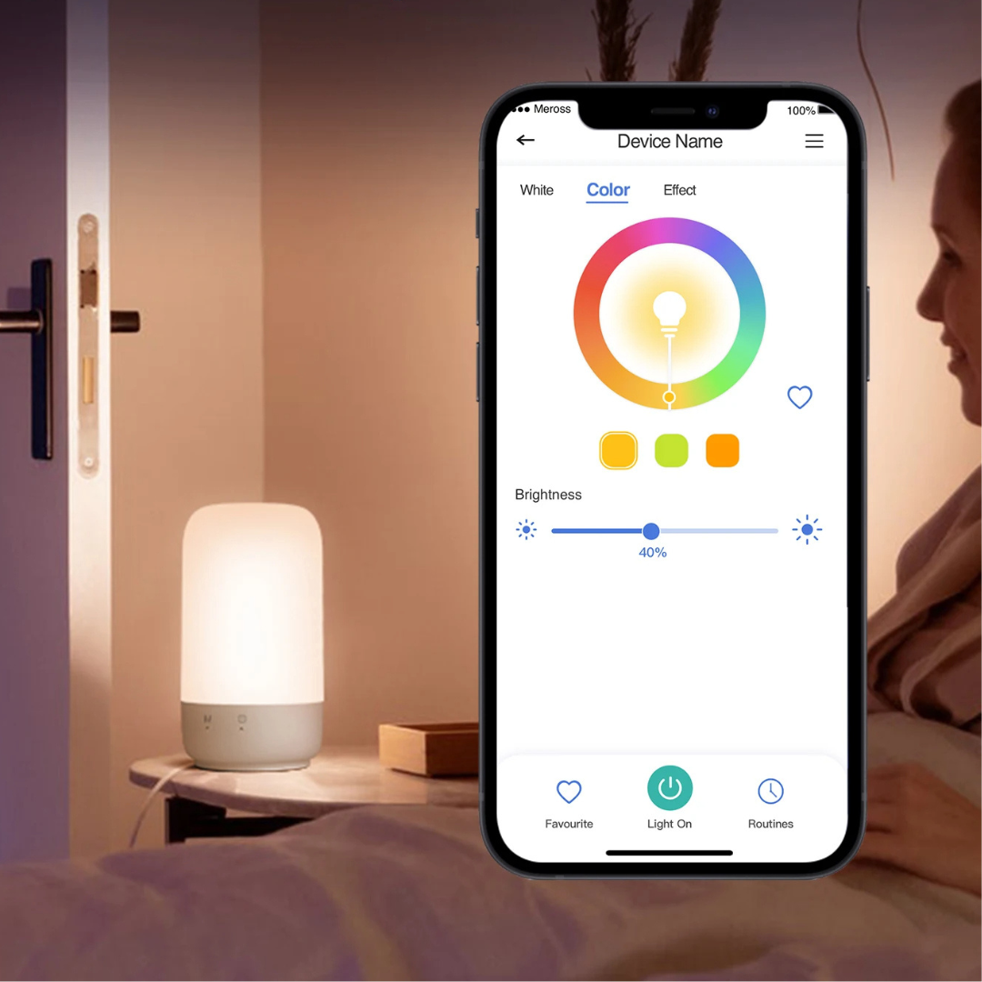 RiseGlow Smart Wake-Up Lamp