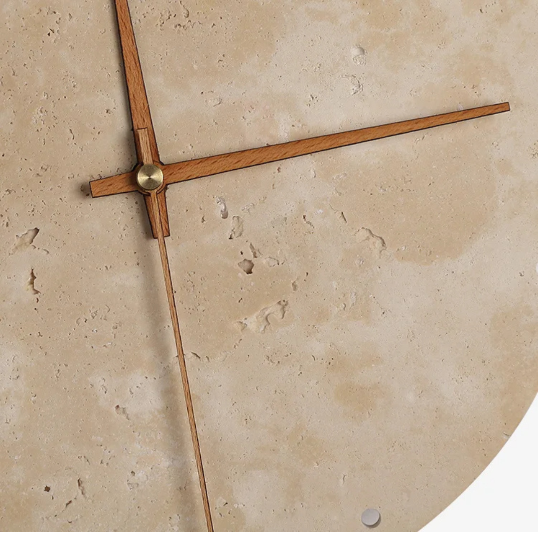 LumiStone Wall Clock Light