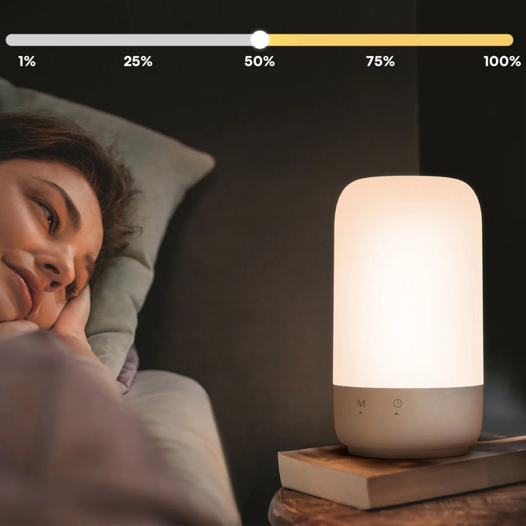 RiseGlow Smart Wake-Up Lamp