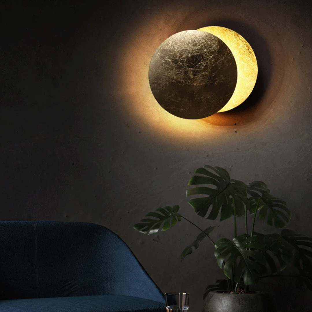 LunaLight Rotating Eclipse Wall Lamp