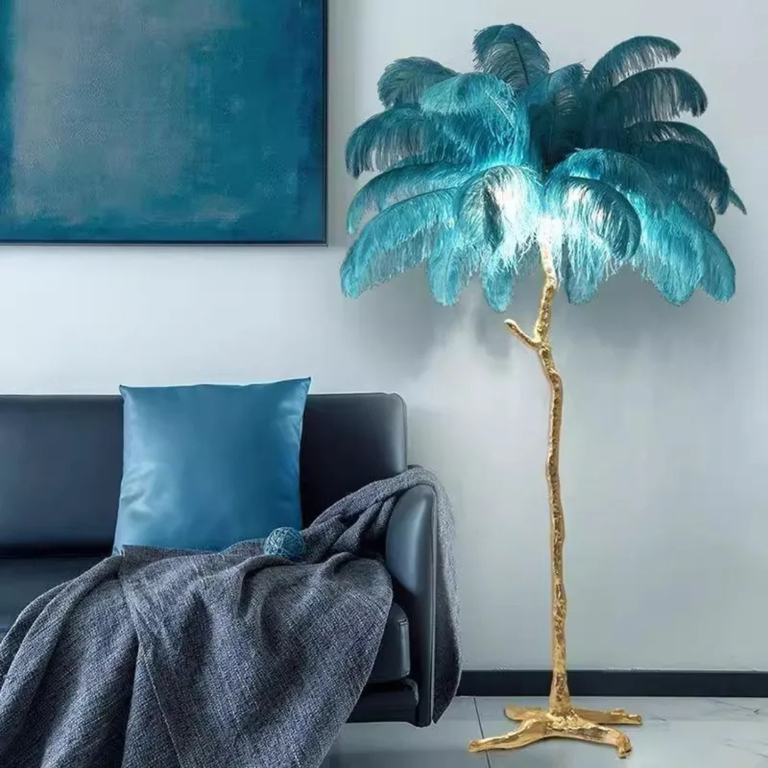 Fleuris Feather Lamp