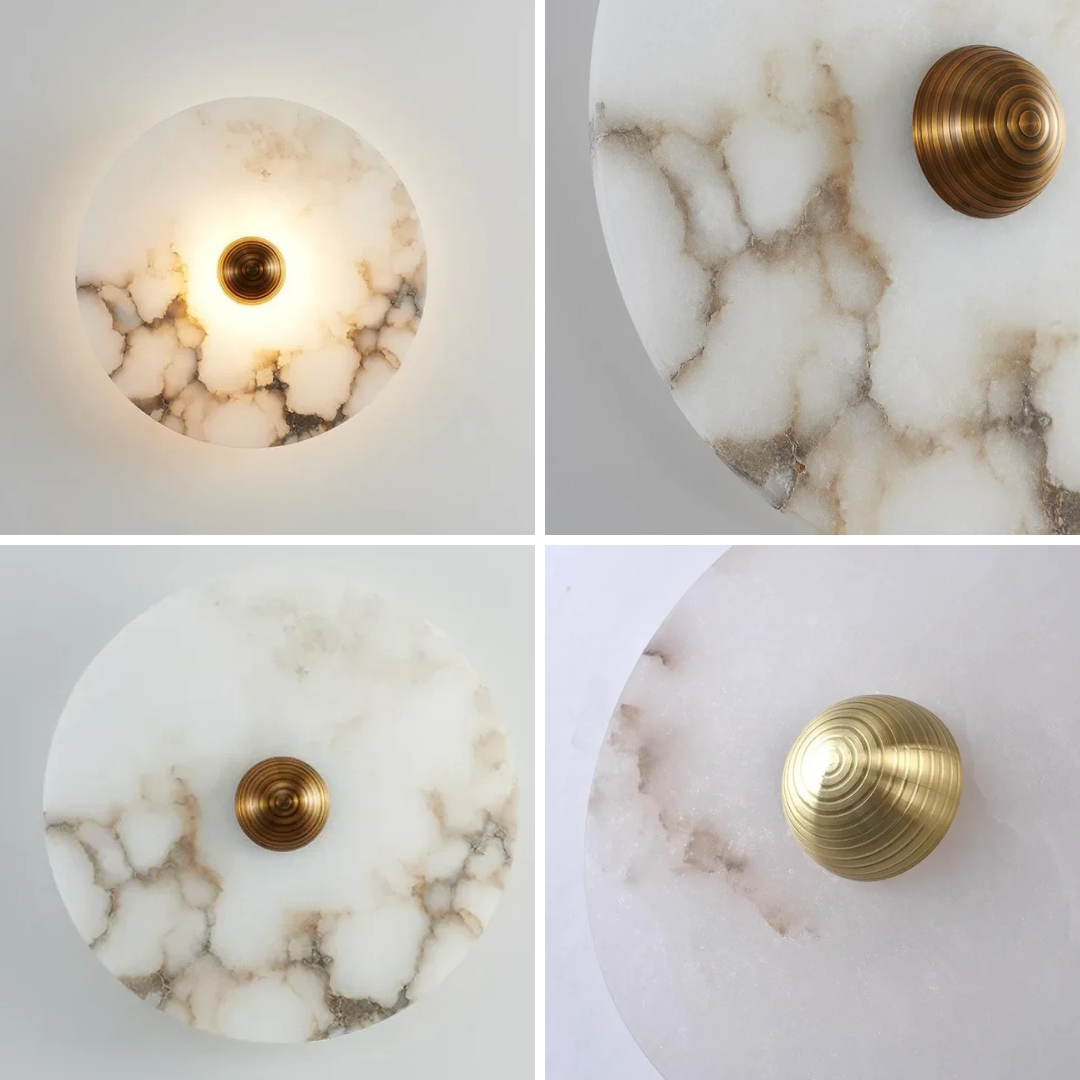 LumaStone Halo Wall Light