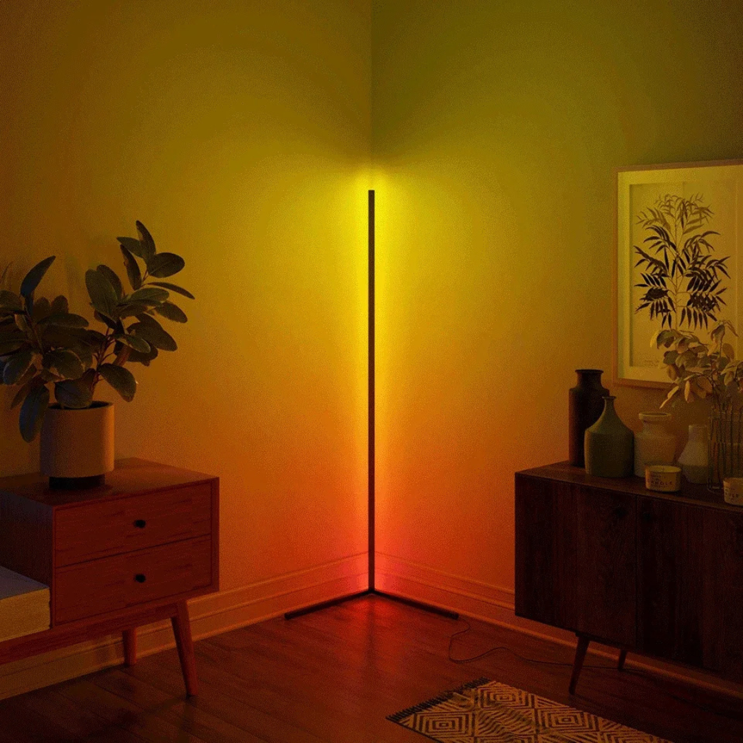 LumiGlow RGB Corner Lamp