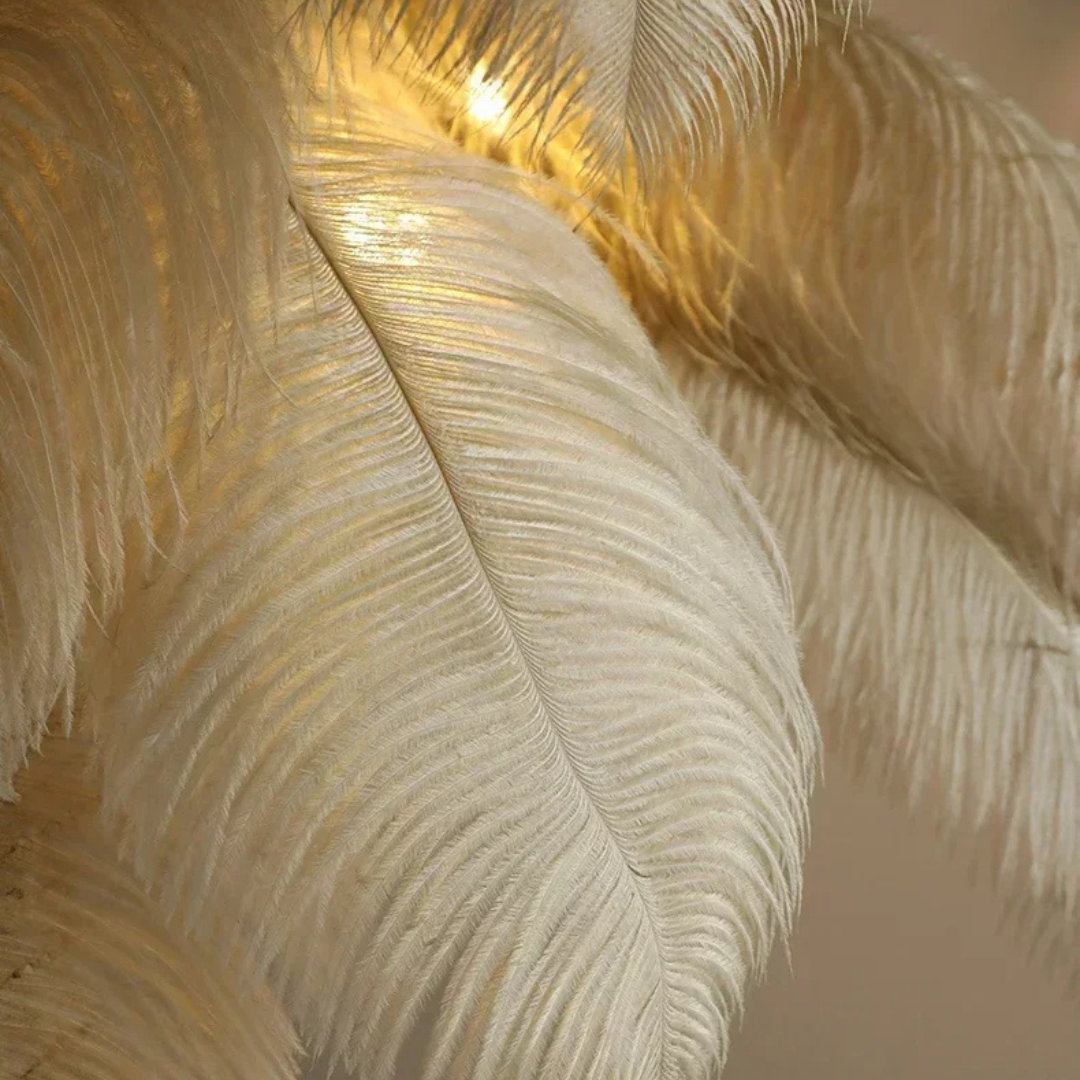 Fleuris Feather Lamp