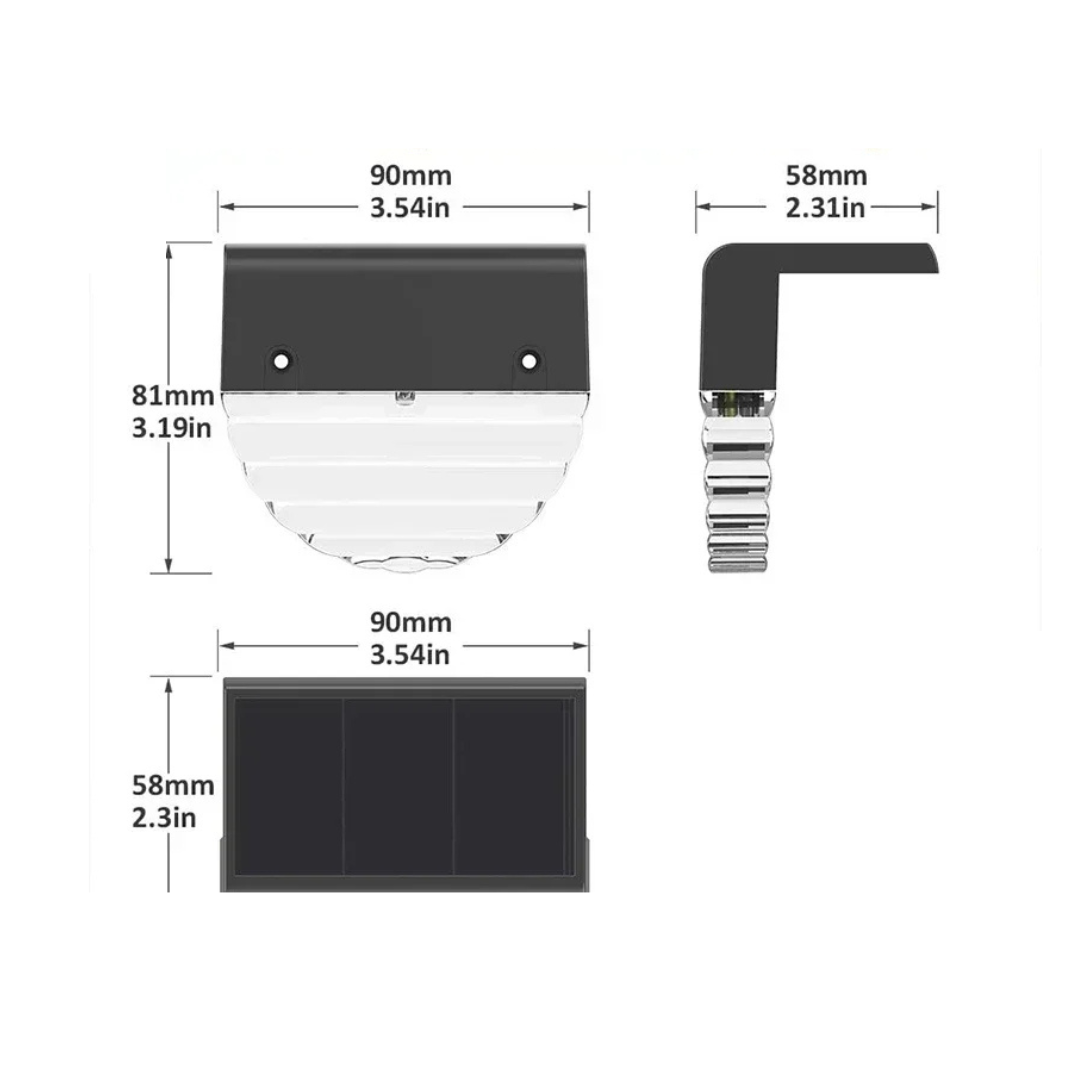 LumaGlow Solar Prism Light