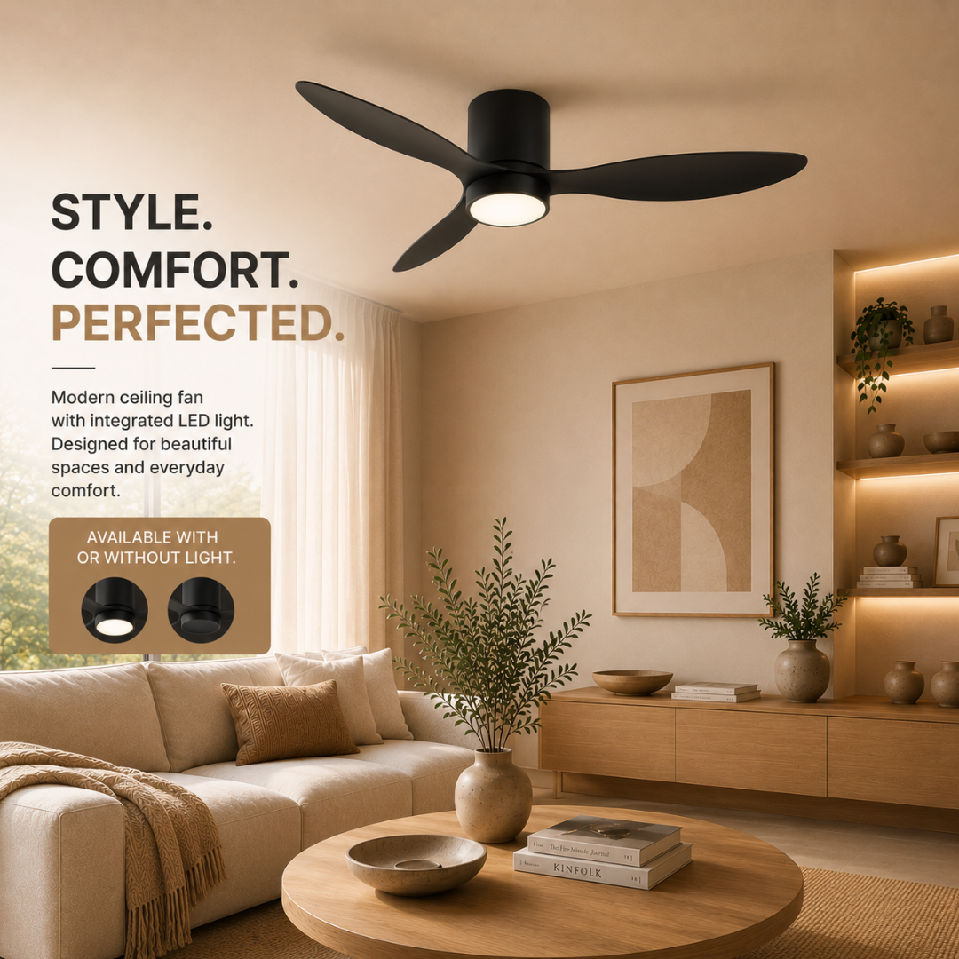 BreezeFlow Modern Ceiling Fan