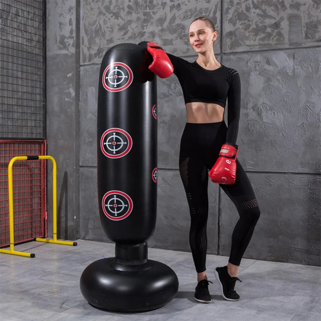 StrikePro Inflatable Kickboxing Bag