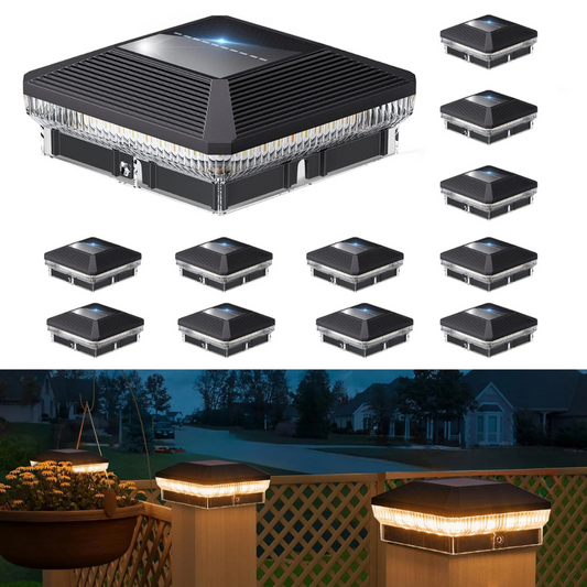 LumaCap Solar Post Lights