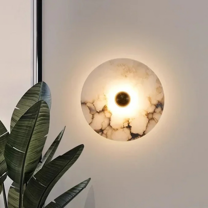 LumaStone Halo Wall Light