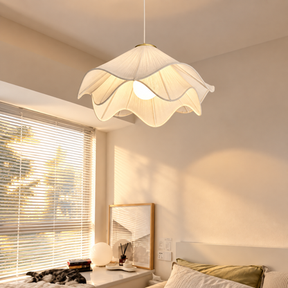 Lumelle Petal Fabric Pendant Light
