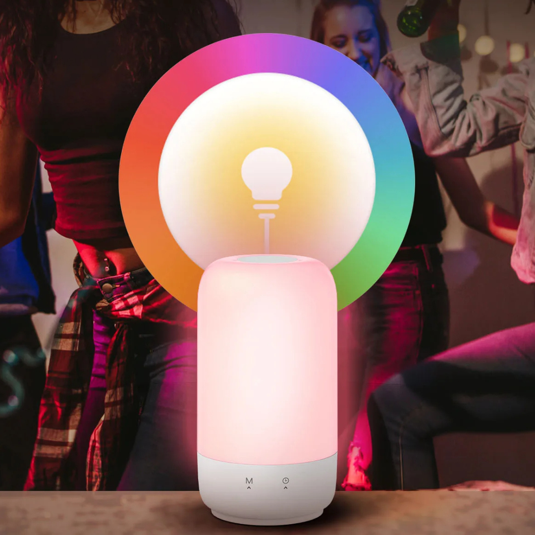 RiseGlow Smart Wake-Up Lamp