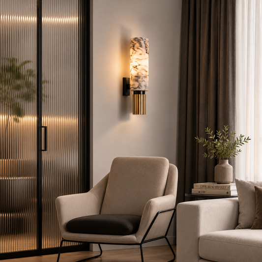 Aurelia Marble Wall Light