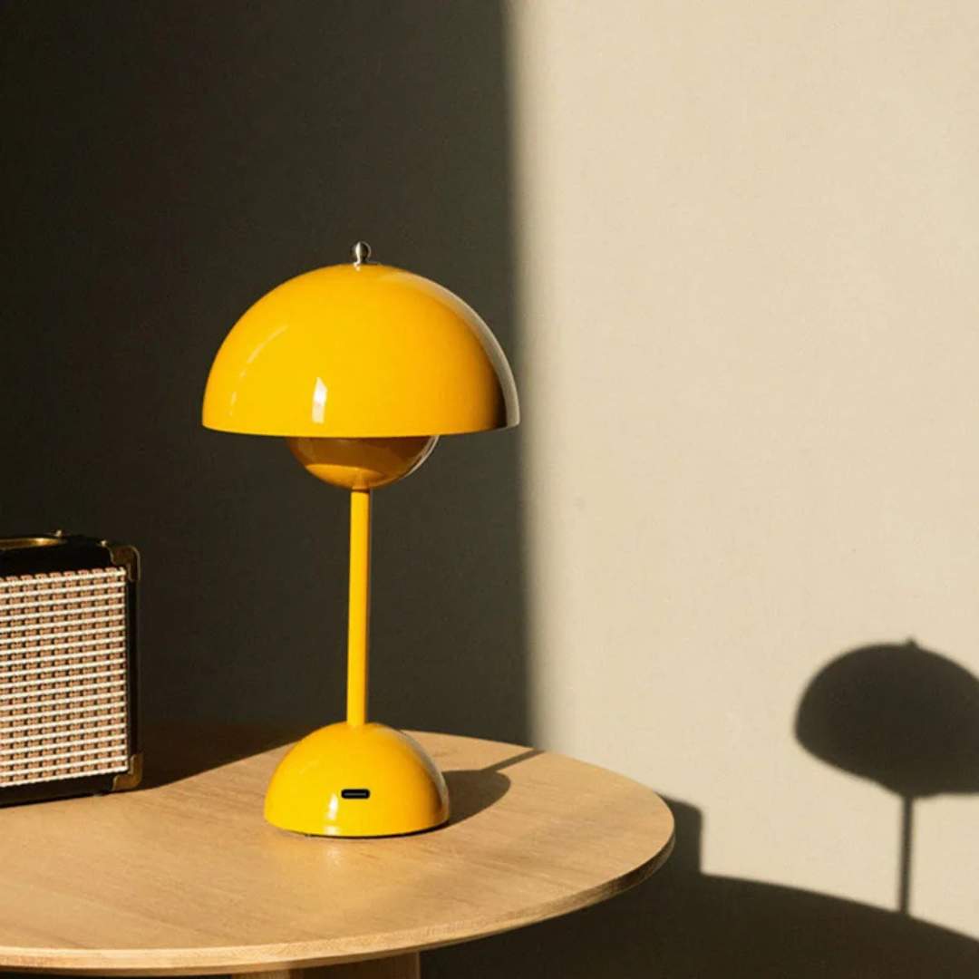 VintaGlow Retro Table Lamp