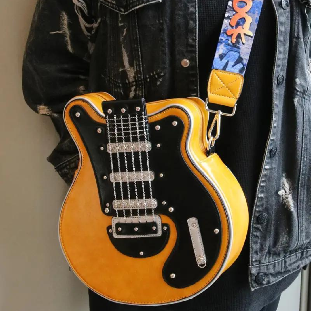 Rockstar Guitar Crossbody Bag