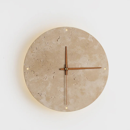 LumiStone Wall Clock Light