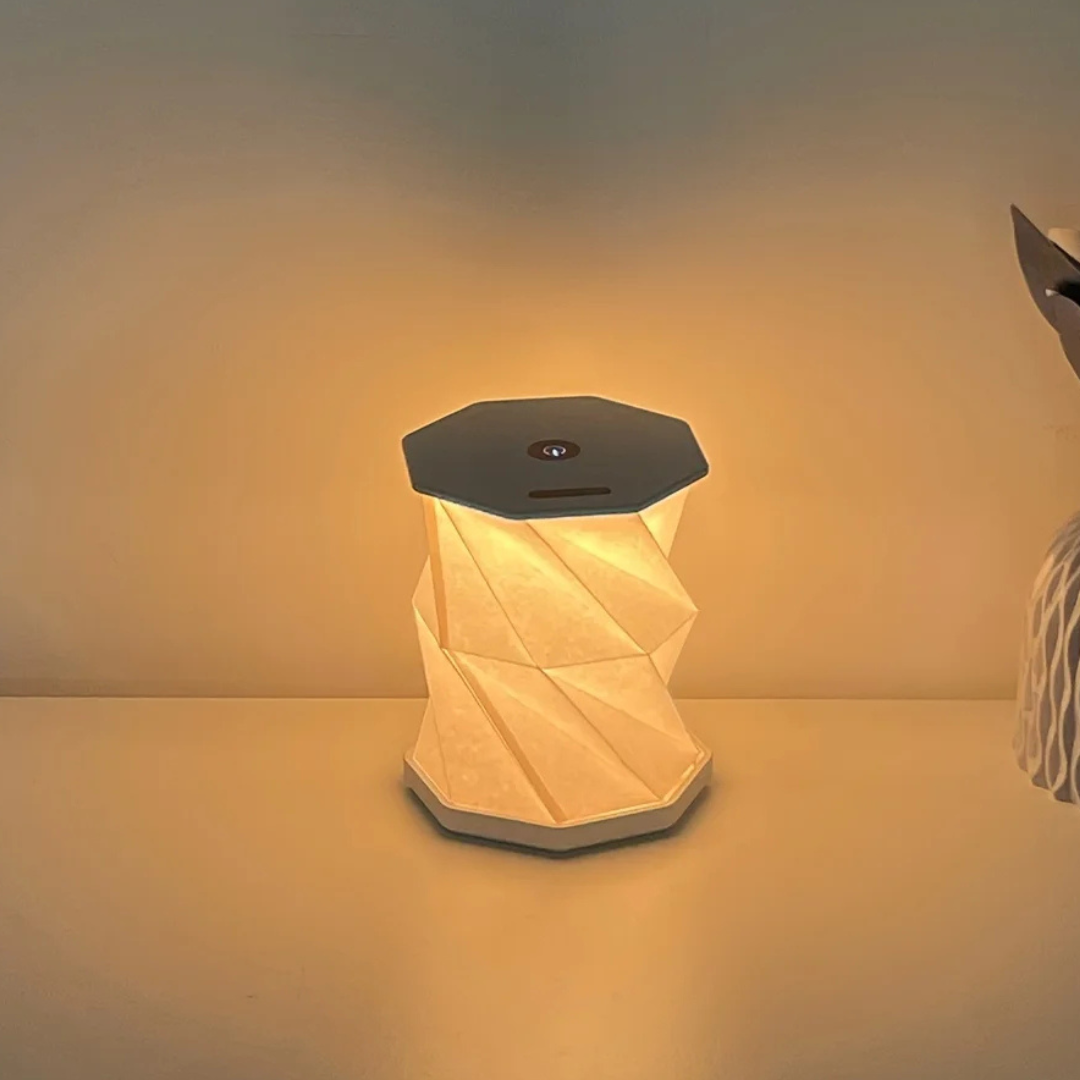 PaperGlow Touch Lamp