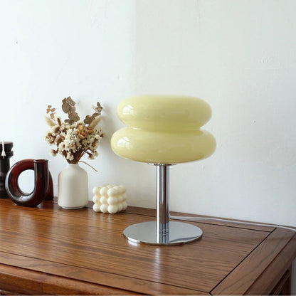 Chic Retro Glass Table Lamp