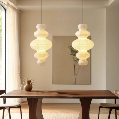Lumea Sculptural Paper Pendant Light
