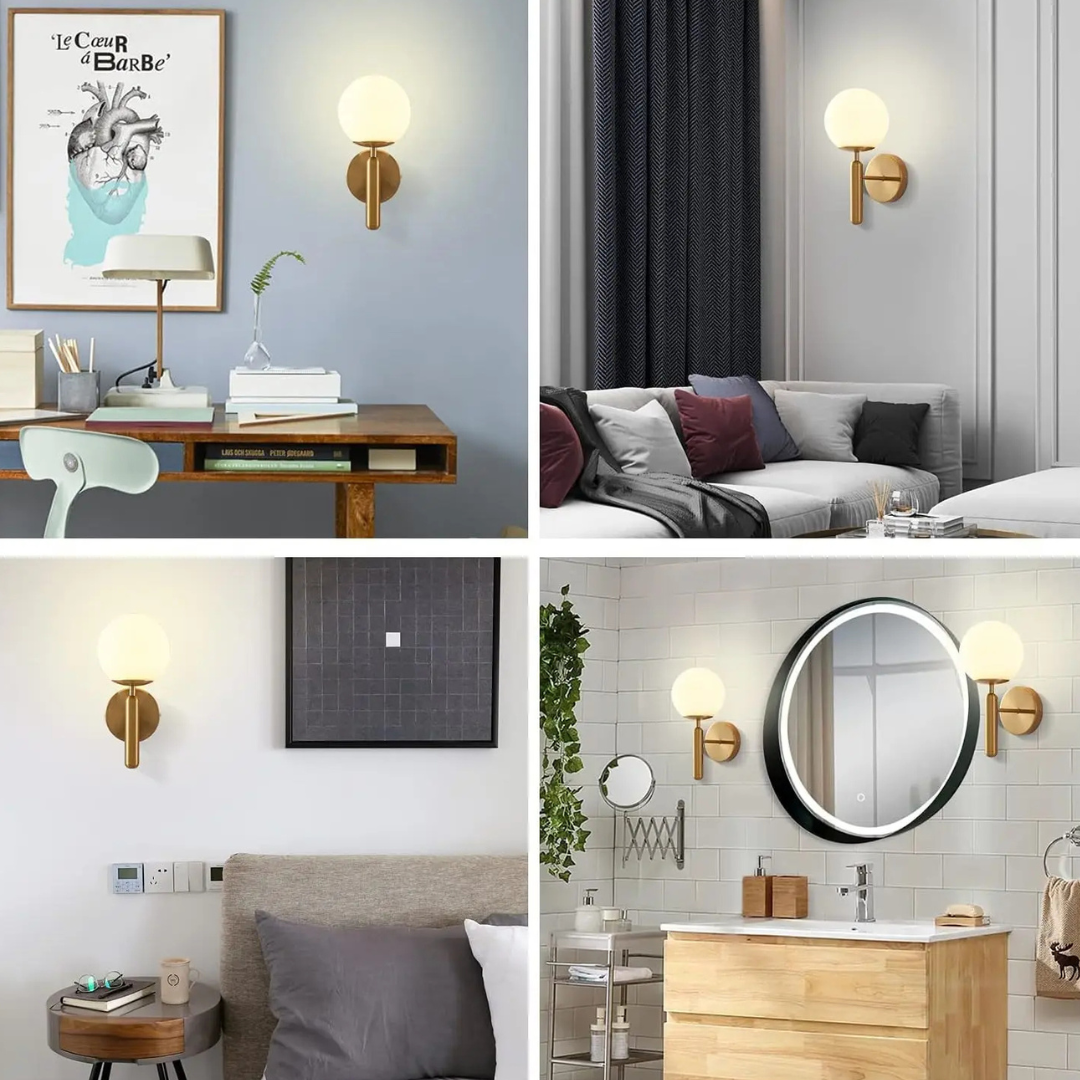 AuraGlobe Wall Lamp