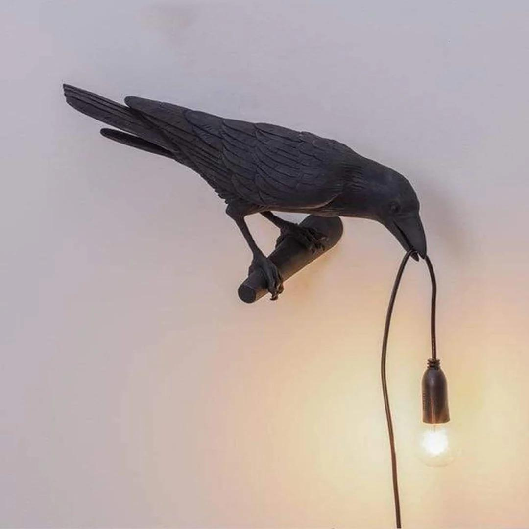 EdenGlow Raven Lamp