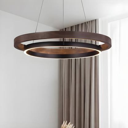 HausGlow Wood Ring Pendant