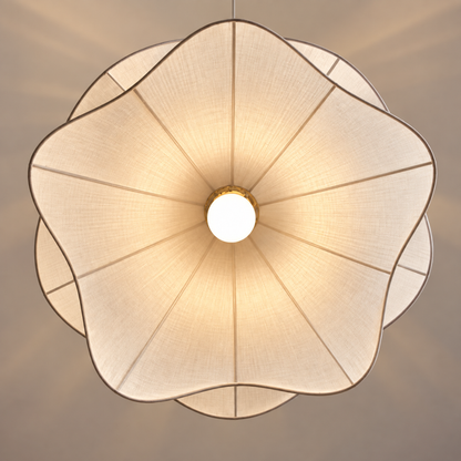 Lumelle Petal Fabric Pendant Light