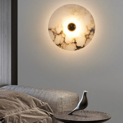 LumaStone Halo Wall Light