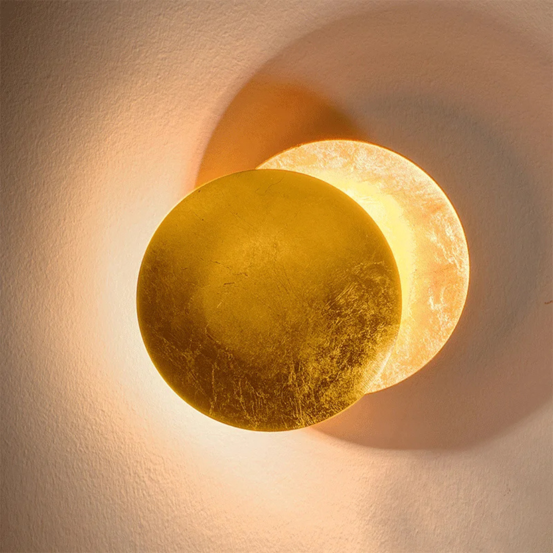 LunaLight Rotating Eclipse Wall Lamp