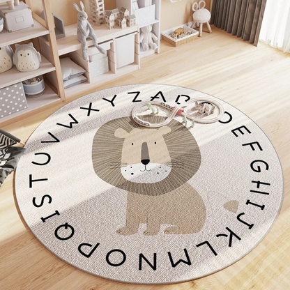 KinderJoy Round Learning Rug