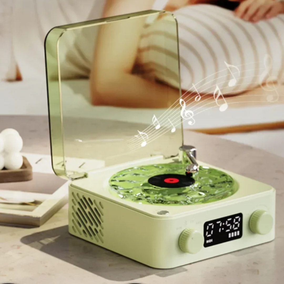 WaveTune Retro Vinyl Speaker