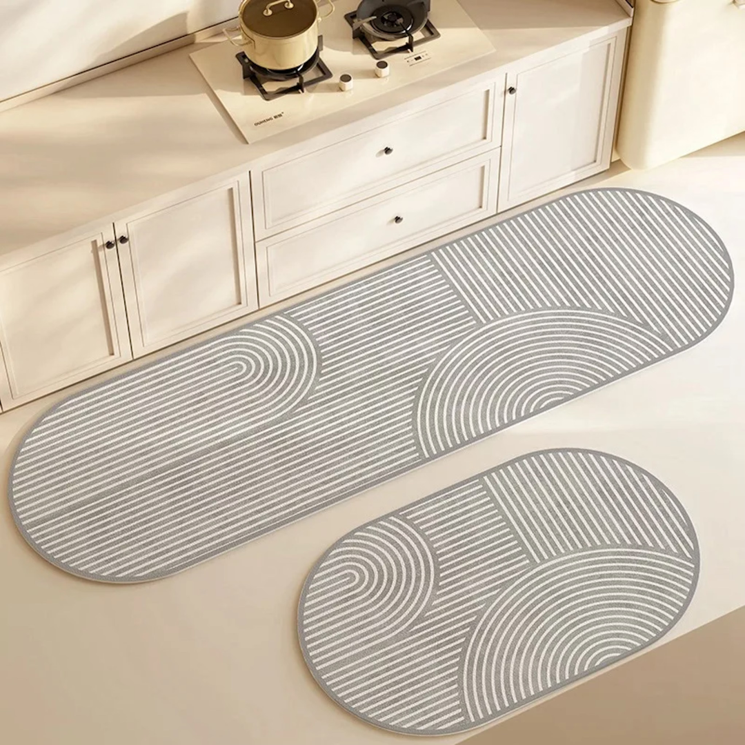 QuickDry Absorbent Kitchen Mat