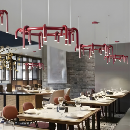 OrbitRail Chandelier