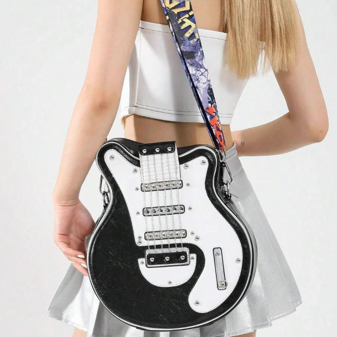 Rockstar Guitar Crossbody Bag