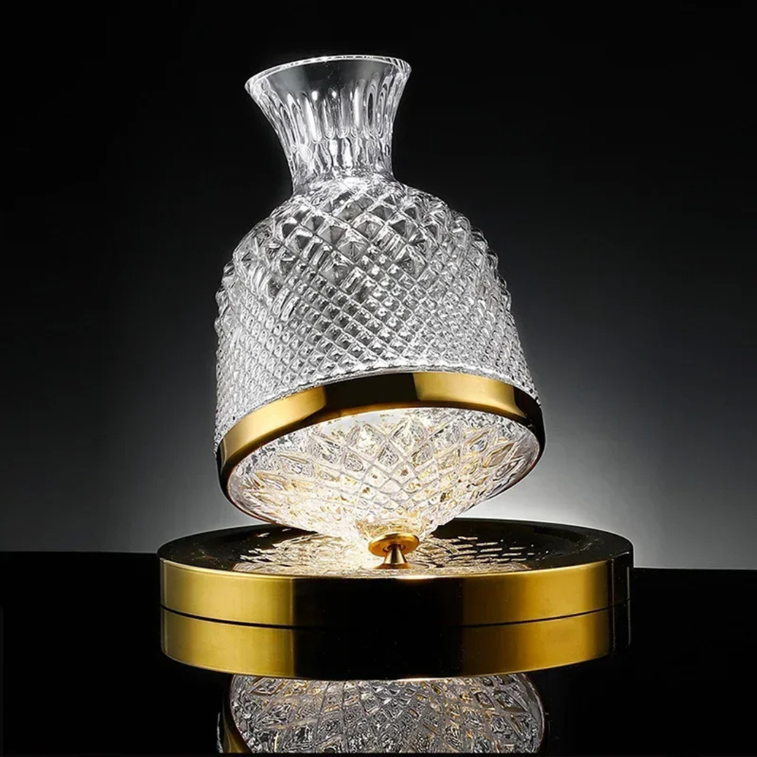 Crystal Spin Wine Decanter