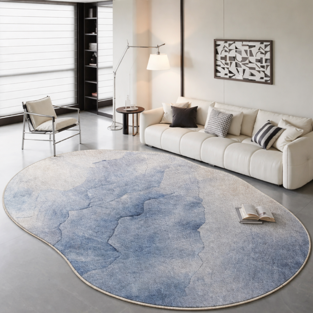 MarbleFlow Living Rug