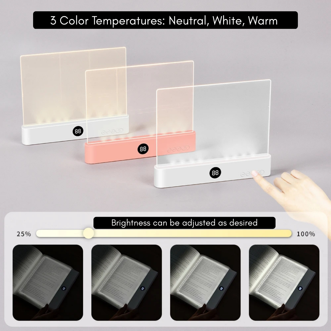 GlowEase Smart Reading Light