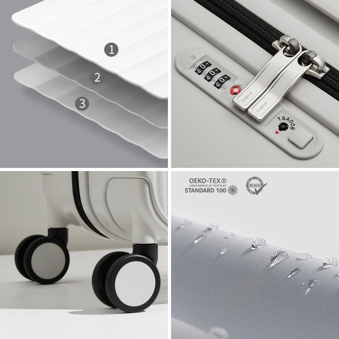 GlideLux Travel Suitcase