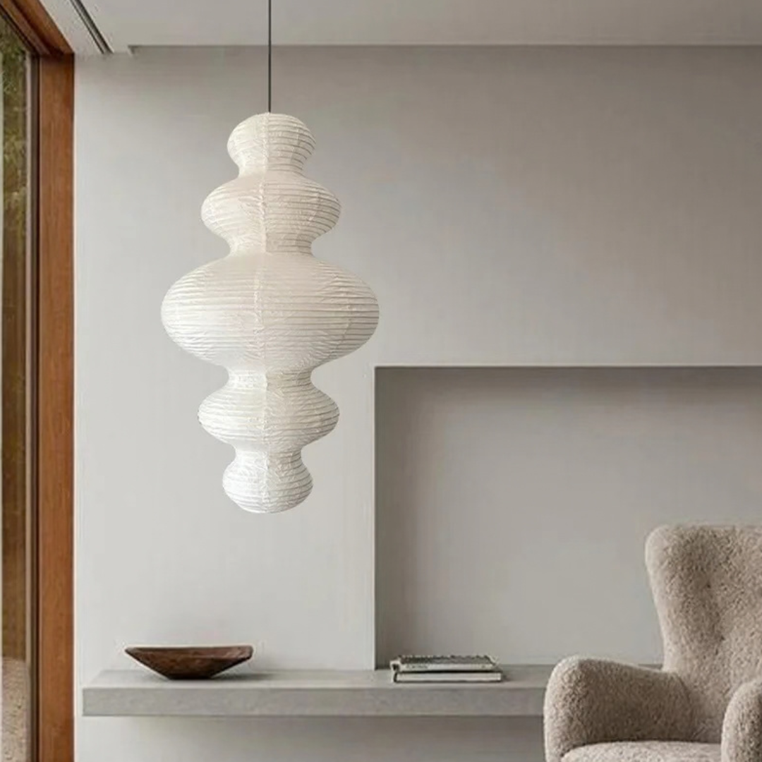Lumea Sculptural Paper Pendant Light
